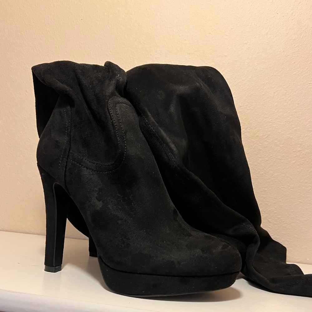 Knee high heels